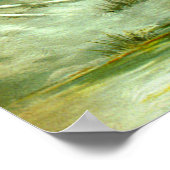 Snowy Kerstochtend Poster (Hoek)