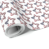 Snowy-kerststerren voor sterren cadeaupapier (Rol Hoek)