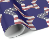 Snowy-kerststerren voor sterren cadeaupapier (Rol Hoek)