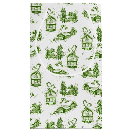 Snowy Kerstteile | Groene kleine cadeautas (Achterkant)