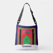 Snowy Kwanzaa: Crossbody Tas (Voorkant)