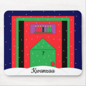 Snowy Kwanzaa Muismat (Voorkant)