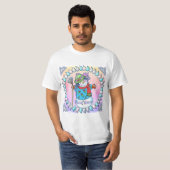Snowy Lady Snowman T-shirts (Voorkant volledig)