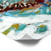 Snowy Landscape met Arles door Vincent van Gogh Poster (Hoek)