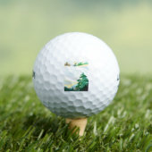 Snowy Landschap Golfballen (Insitu Shirt)