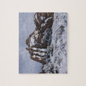 Snowy landschap in Arches National Park, Utah Legpuzzel (Verticaal)