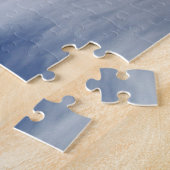 Snowy Landschap Legpuzzel (Zijkant)