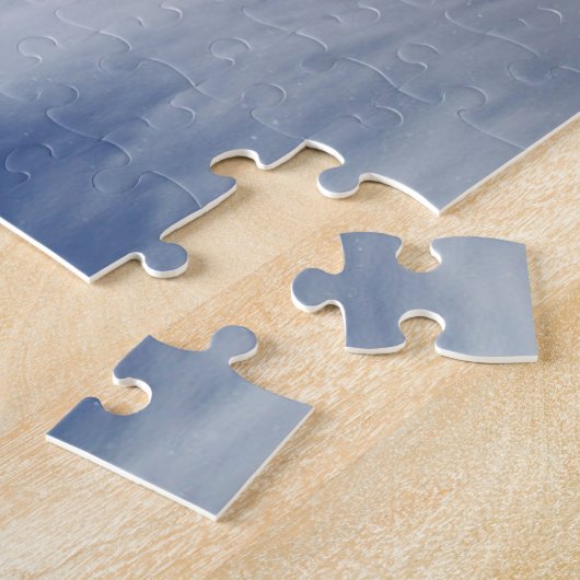 Snowy Landschap Legpuzzel (Zijkant)