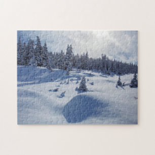 Snowy Landschap Legpuzzel