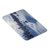 Snowy Landschap Magneet (Rechterzijde)