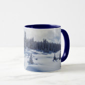 Snowy Landschap Mok (Voorkant rechts)