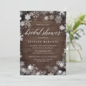 Snowy Lijst | Vrijgezellenfeest van de Oostenrijks Kaart (Staand voorkant)