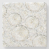 Snowy Marble Onderzetters (Voorkant)