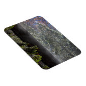 Snowy Mist in het bos Magneet (Rechterzijde)