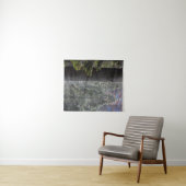 Snowy Mist in het bos Wandkleed (In Situ (horizontaal))