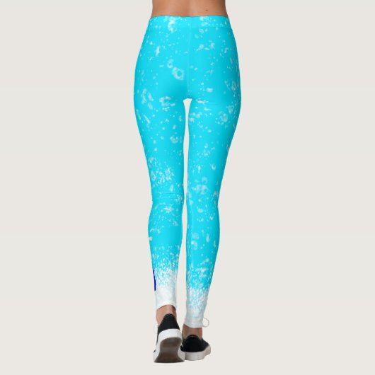 Snowy Moose - Leggings (Achterkant)