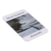Snowy Morning Flexible Magneet (Rechterzijde)