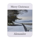 Snowy Morning Flexible Magneet (Verticaal)