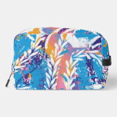 Snowy morning garden. doppkit toilettasje (Achterkant)