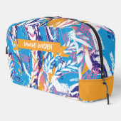 Snowy morning garden. doppkit toilettasje (Rechterhoek)