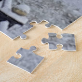Snowy Morning Jigzaag Puzzle Legpuzzel (Zijkant)