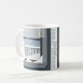 Snowy Morning (van de Cartoon van de Pride)... Mok (Voorkant links)