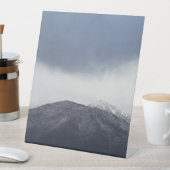 Snowy Mount Bogong Reclamebord Met Voetstuk (Insitu)