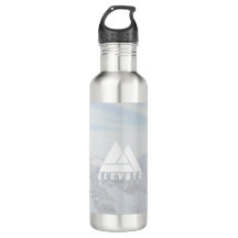 Snowy Mountain Adventure Elevate Waterfles