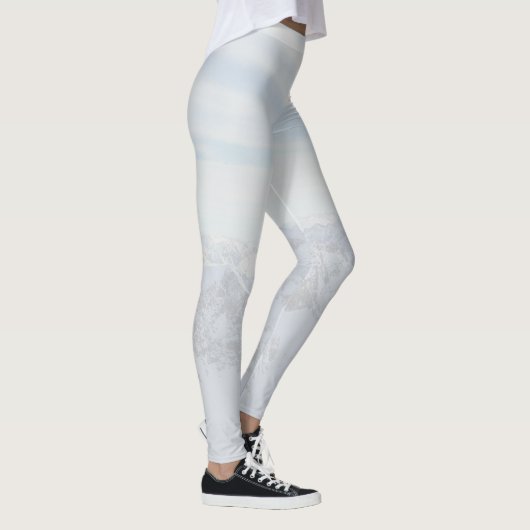 Snowy Mountain Adventure Girls Leggings (Rechts)