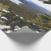 Snowy Mountain Cadeaupapier (Hoek)