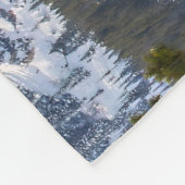 Snowy Mountain Fleece Deken (Hoek)