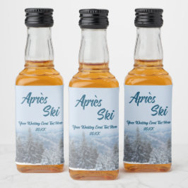 Snowy Mountain Forest Apres Ski Wedding Event Likeurfles Etiket