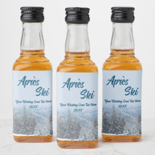 Snowy Mountain Forest Apres Ski Wedding Event Likeurfles Etiket