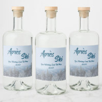 Snowy Mountain Forest Apres Ski Wedding Event