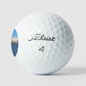 Snowy Mountain Golf Ball Golfballen (Logo)