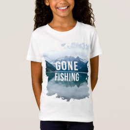 Snowy Mountain Lake Gone Gevist T-shirt