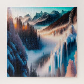 Snowy Mountain Legpuzzel (Verticaal)