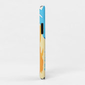 Snowy Mountain Leopard Stance Design Case-Mate iPhone Case (Achterkant/rechts)