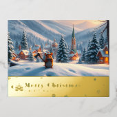 Snowy MOuntain Mouse Post Kaart I (Voorkant)