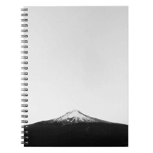 SNOWY MOUNTAIN PEAK NOTITIEBOEK (Voorkant)
