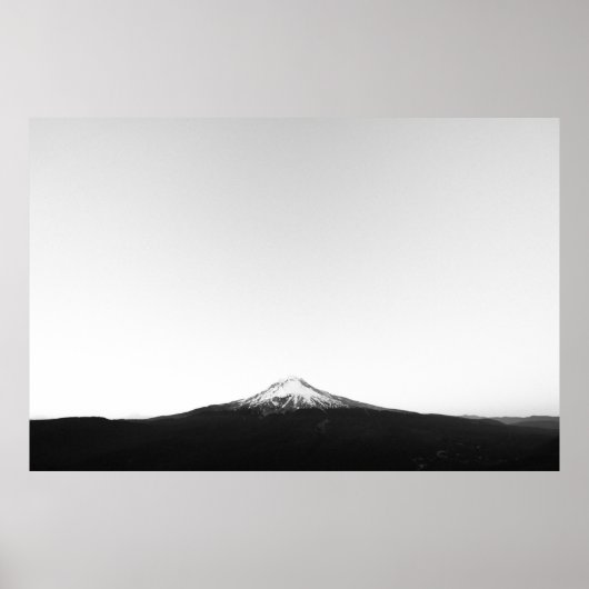 SNOWY MOUNTAIN PEAK POSTER (Voorkant)