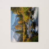 Snowy Mountain Stream Landscape Puzzle Legpuzzel (Verticaal)