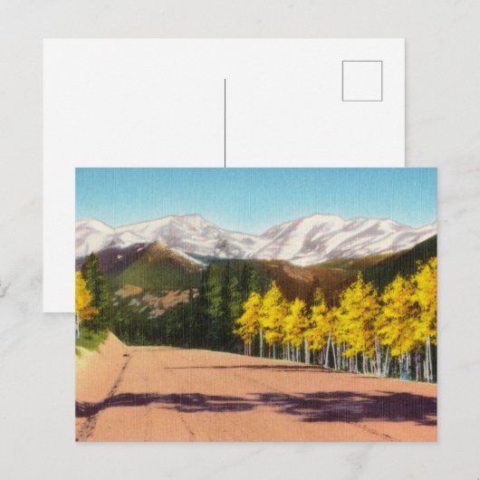  Snowy Mountain-Topjes door Park Briefkaart (Voorkant / Achterkant)