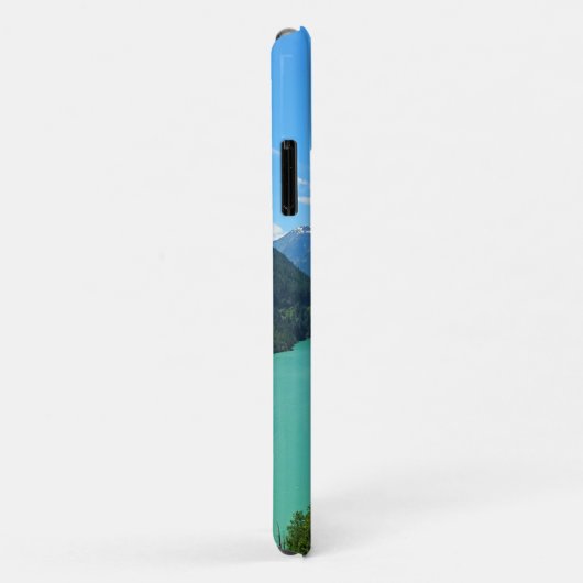 Snowy Mountain Turquoise Lake in Washington Case-Mate iPhone Case (Achterkant/rechts)