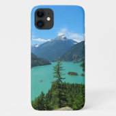 Snowy Mountain Turquoise Lake in Washington Case-Mate iPhone Case (Achterkant)
