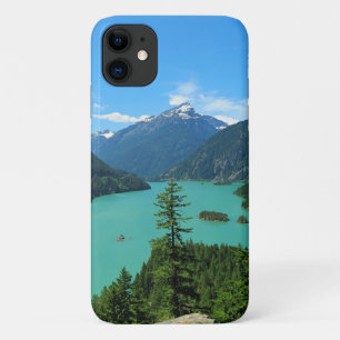 Snowy Mountain Turquoise Lake in Washington Case-Mate iPhone Case