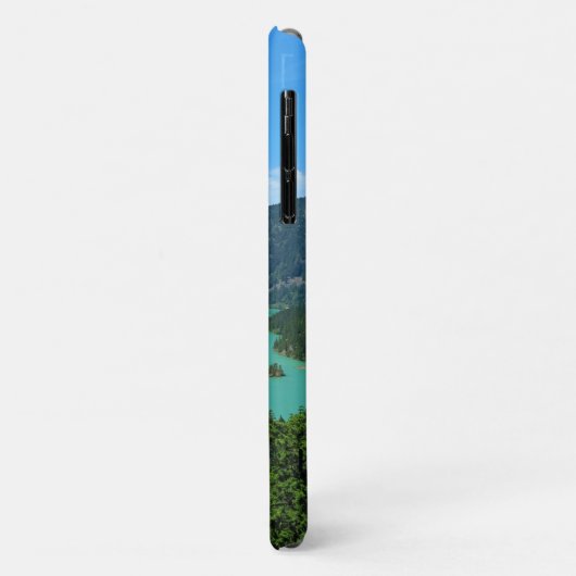Snowy Mountain Turquoise Lake in Washington Case-Mate iPhone Case (Achterkant/links)
