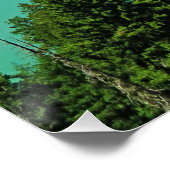 Snowy Mountain Turquoise Lake in Washington Perfect Poster (Hoek)