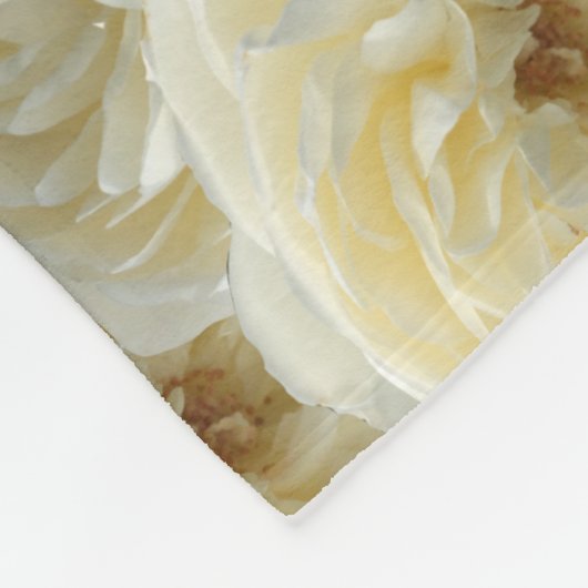 Snowy Mountains and Flowers Fleece Blanket (Hoek)