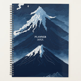 Snowy Mountains Japanse Stijl Planner